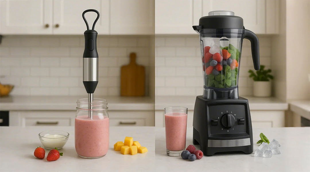 Immersion Blender vs Countertop for Smoothies: Which is Best?