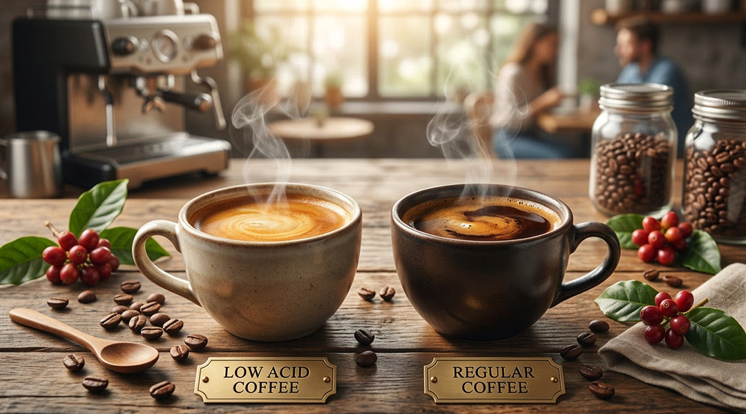 Low Acid Coffee vs Regular Coffee: What’s the Difference?