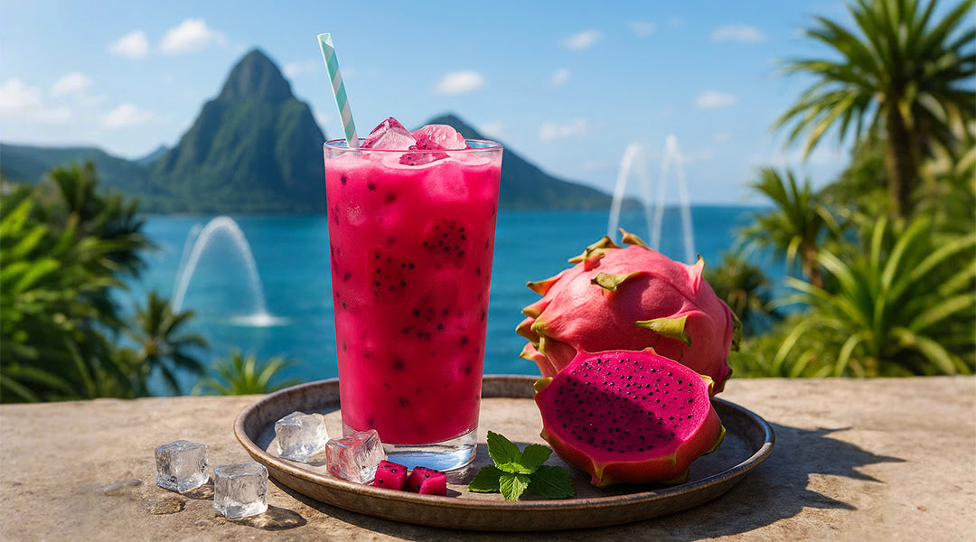 Mango Dragon fruit Refresher Recipe