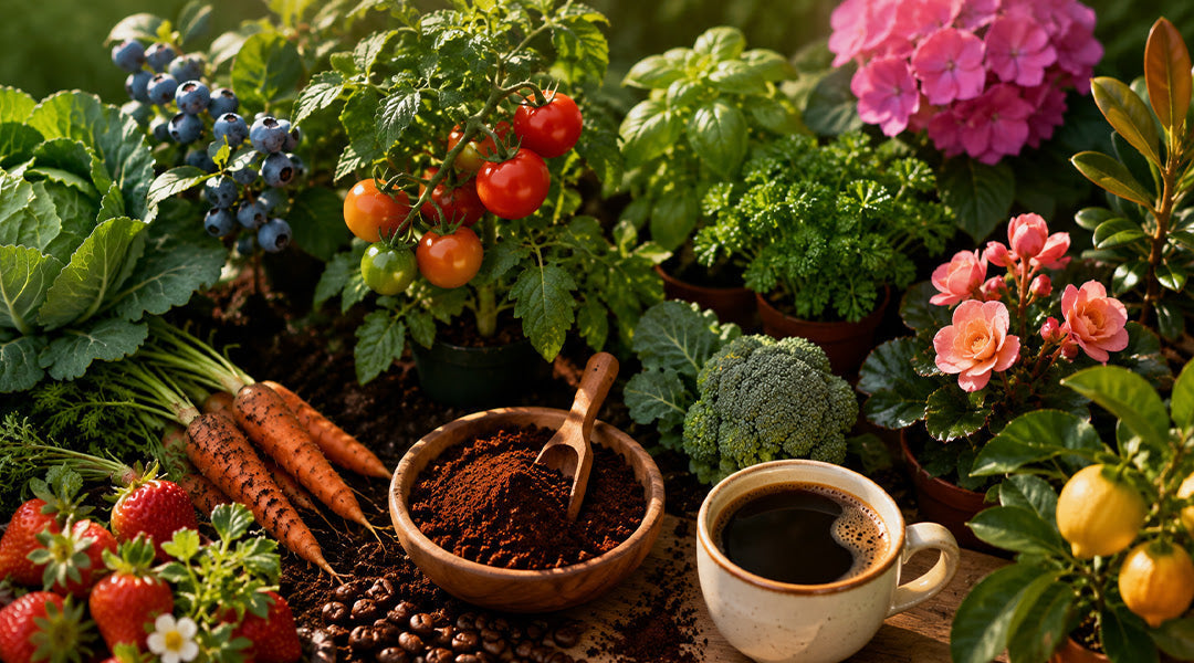 Coffee & Plant Garden Guide - 15 Plants That Love Coffee