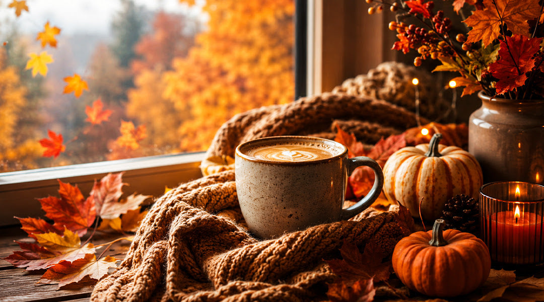 Cozy Fall Vibes - From Positive Connections To The Season To Autumn Coffee Routine Upgrades