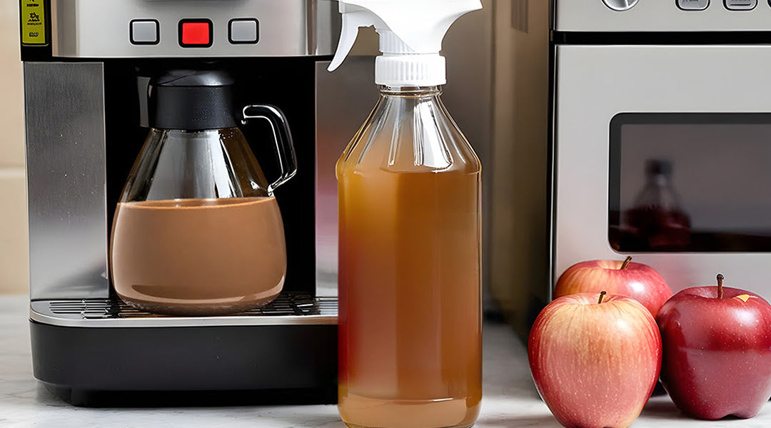 A GUIDE TO DEEP-CLEANING YOUR COFFEE MAKER USING APPLE CIDER VINEGAR