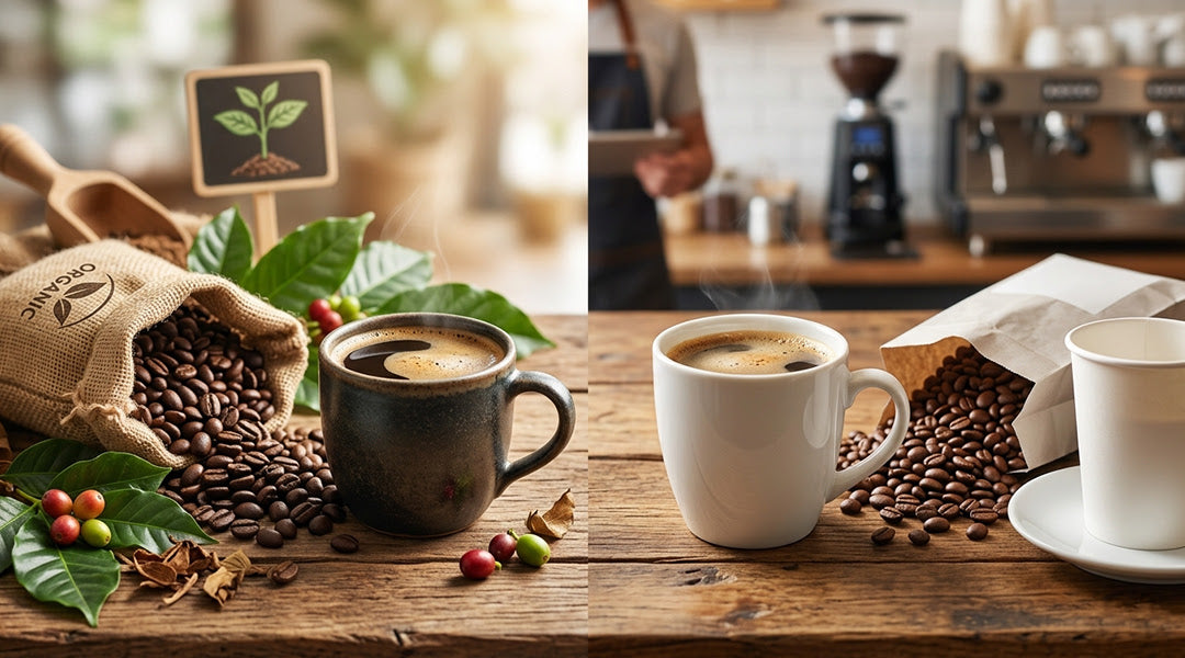 Organic Coffee vs Regular Coffee: Key Differences, Benefits, and Taste