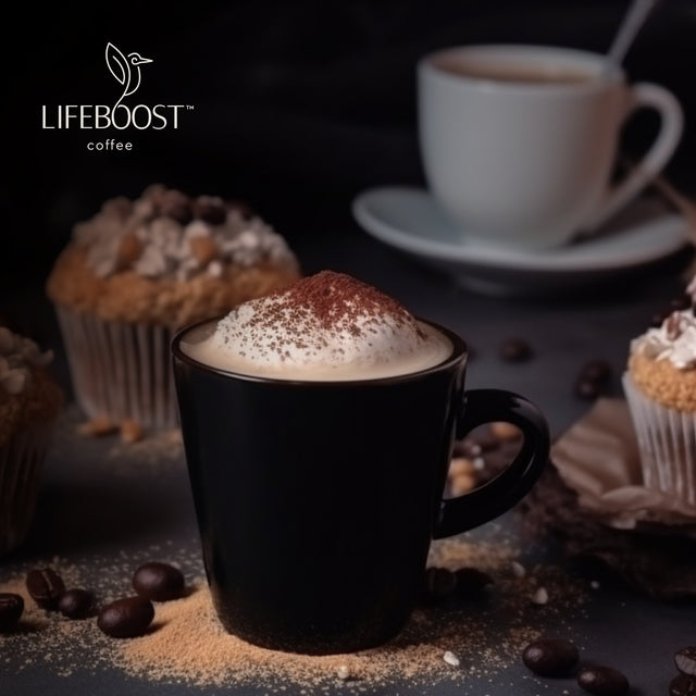 Healthy Low Acid Vanilla Chai Latte  Coffee