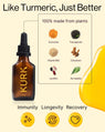 Kurk Vanilla Liquid Supplement Additive - Lifeboost Coffee