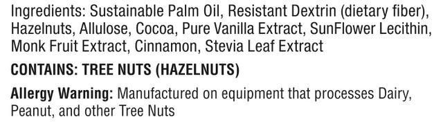 Diabetic Kitchen Sugar Free Hazelnut Chocolate Spread - Lifeboost Coffee