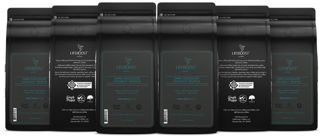 Dark Chocolate Coconut Truffle - Lifeboost Coffee