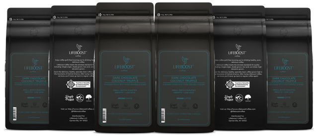 Dark Chocolate Coconut Truffle - Lifeboost Coffee