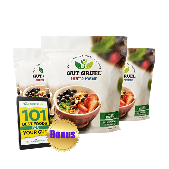 Gut Gruel Prebiotic+ Probiotic - Lifeboost Coffee