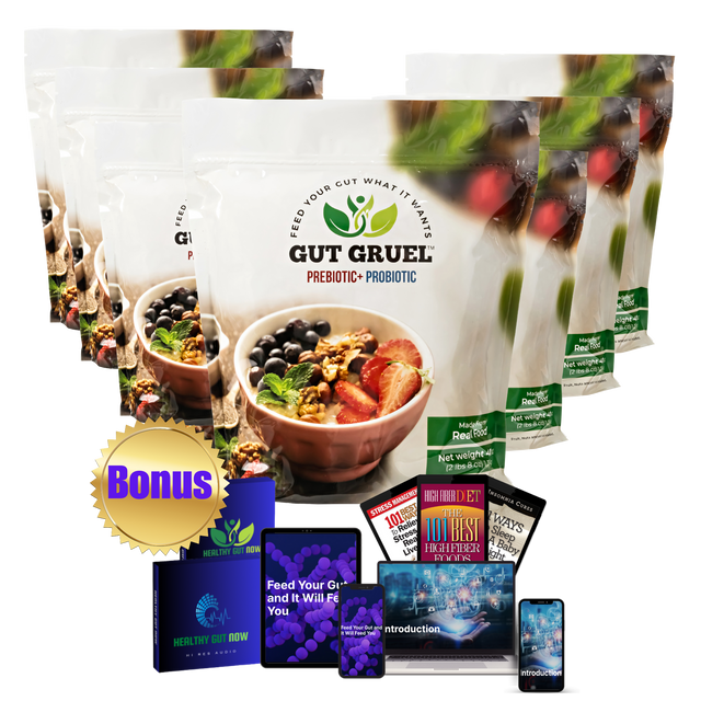 Gut Gruel Prebiotic+ Probiotic - Lifeboost Coffee