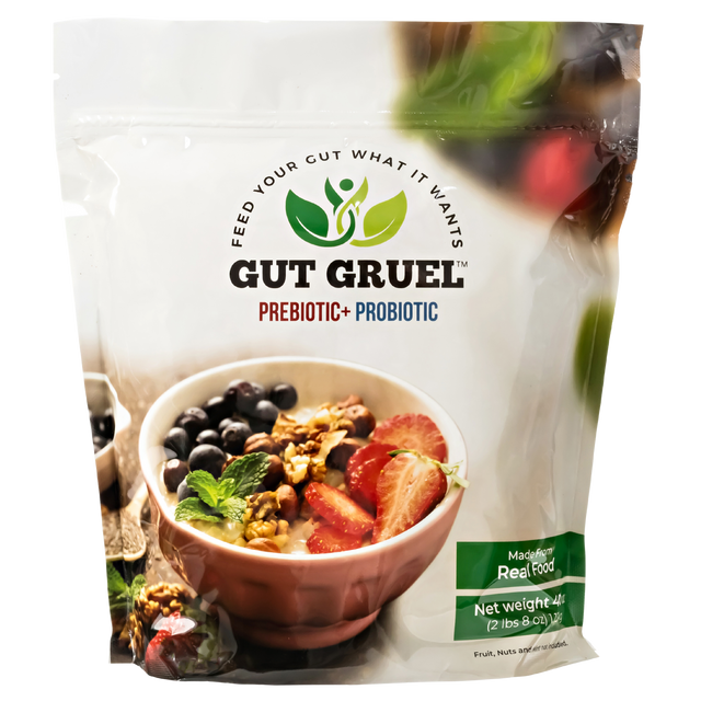 Gut Gruel Prebiotic+ Probiotic - Lifeboost Coffee