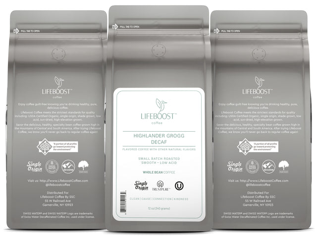 Highlander Grogg Decaf - Lifeboost Coffee