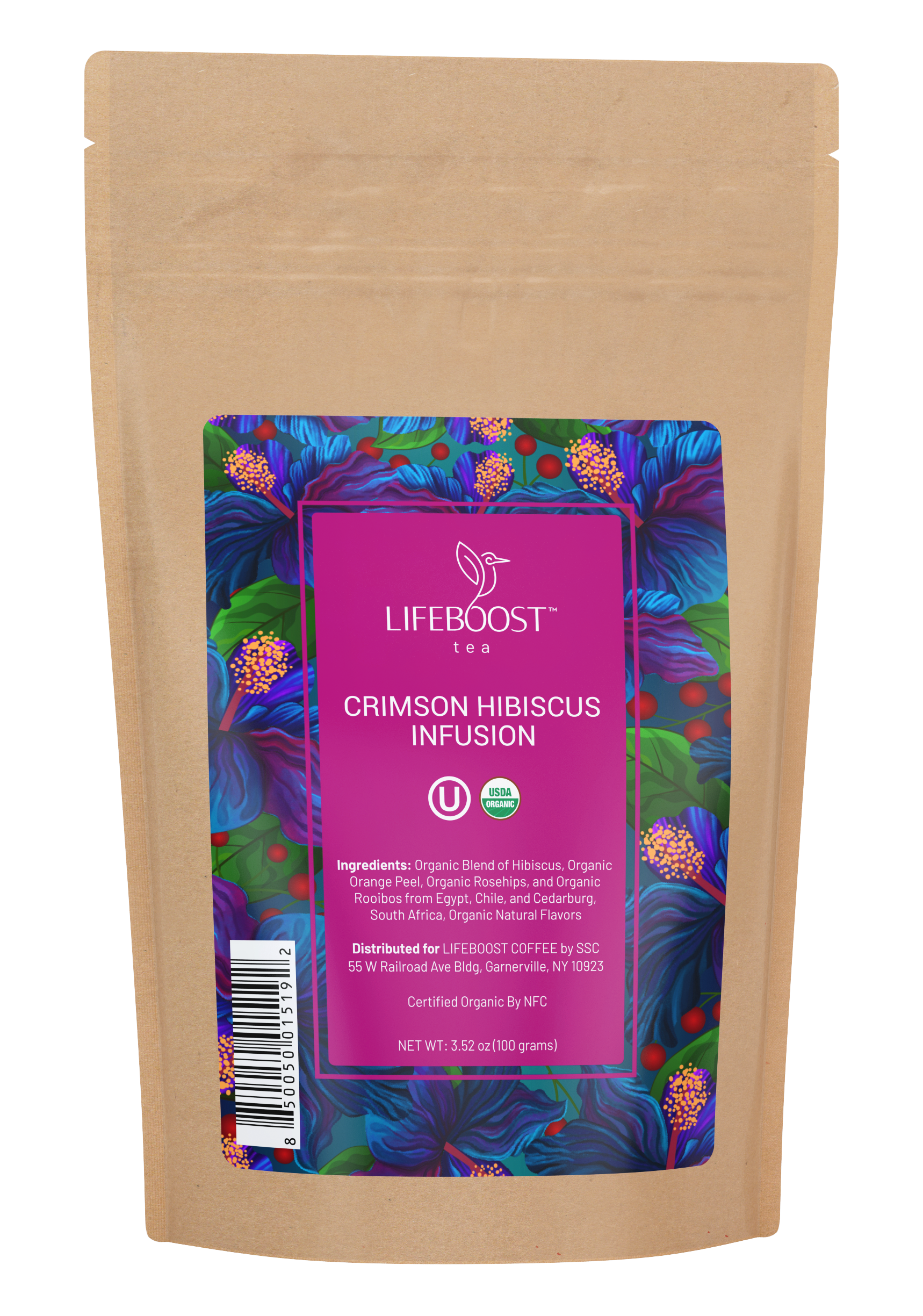 Crimson Hibiscus Infusion Tea