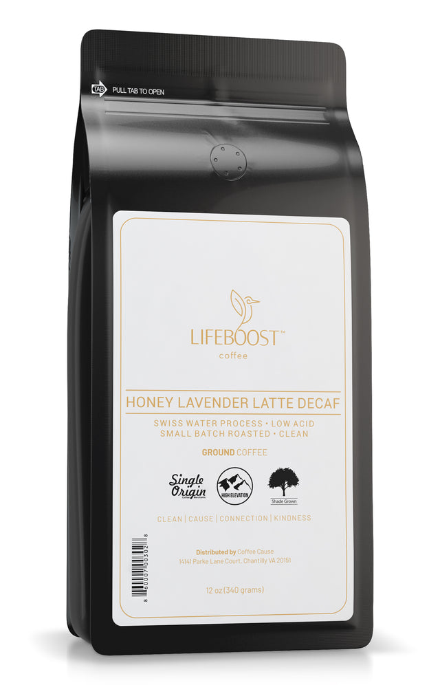 Smooth Swiss Water Honey Lavender Latte Decaf 