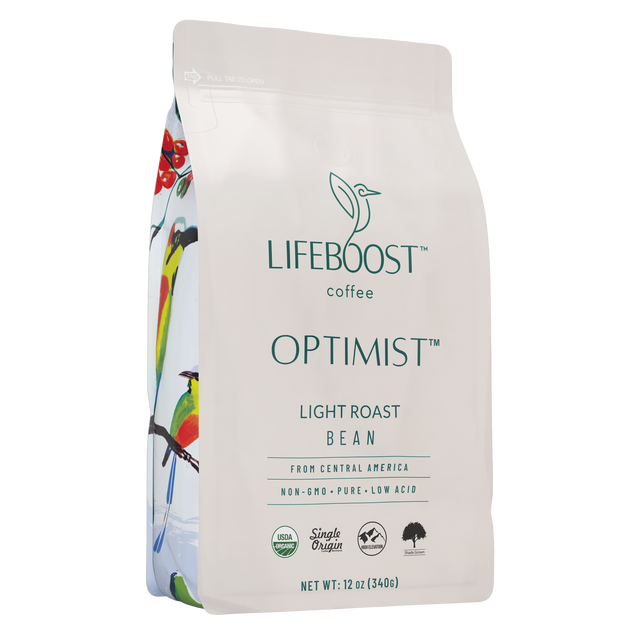 Optimist Light Roast - Lifeboost Coffee