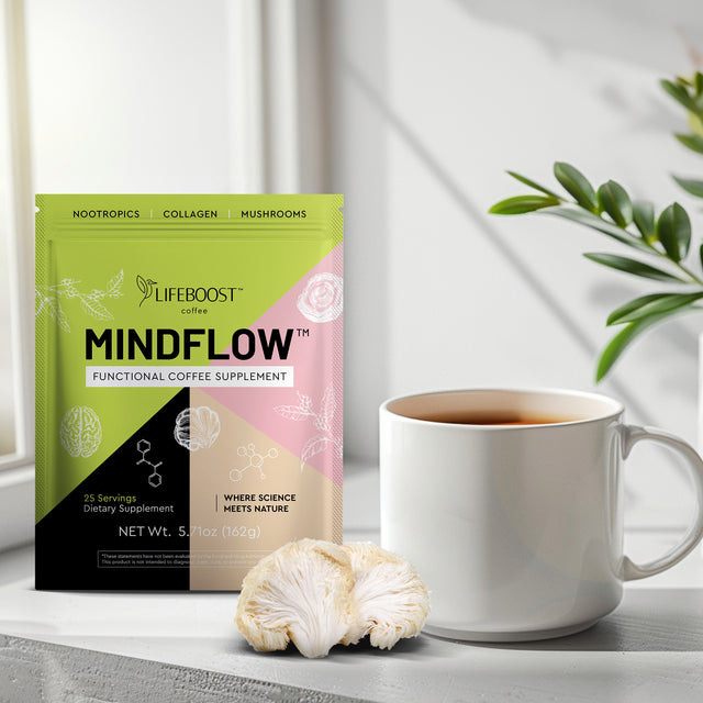Mindflow Instant Coffee - Lifeboost Coffee