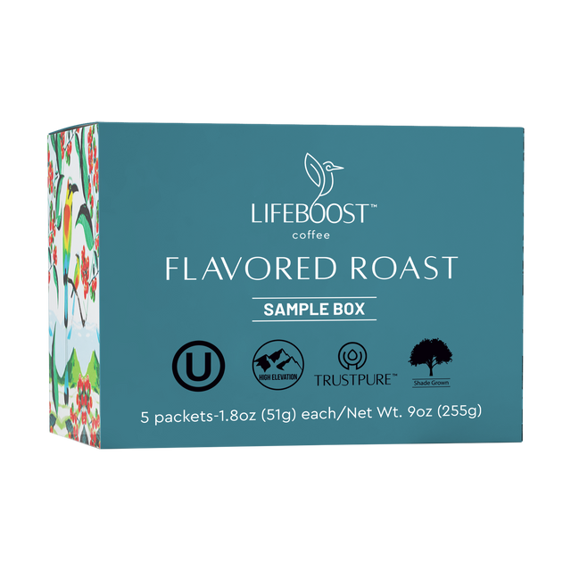 Flavored Sample Pack - Lifeboost Coffee
