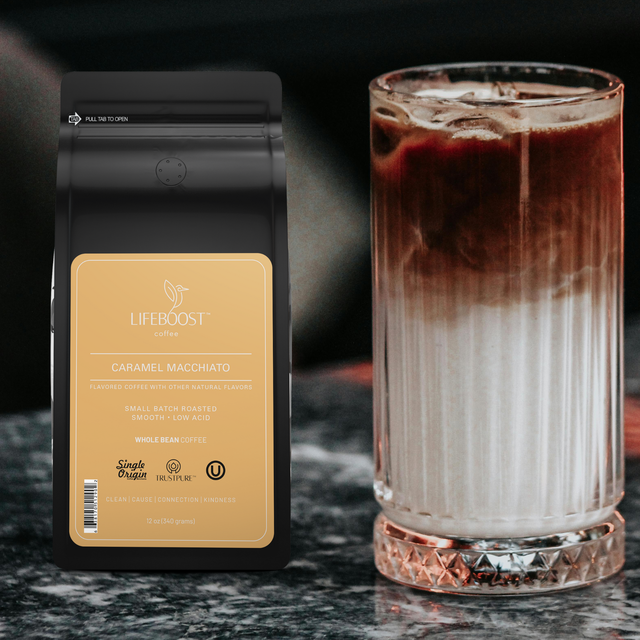 Caramel Macchiato - Lifeboost Coffee