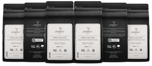 Vanilla Chai Latte - Lifeboost Coffee