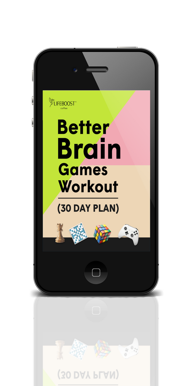 Better Brain Games Workout EBook - Lifeboost Coffee