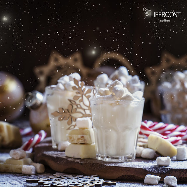 Smooth & Healthy White Chocolate Mocha Flavored Coffee