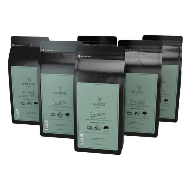 Pistachio Naturally Flavored coffee