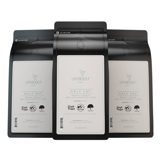 Half Caff - Lifeboost Coffee
