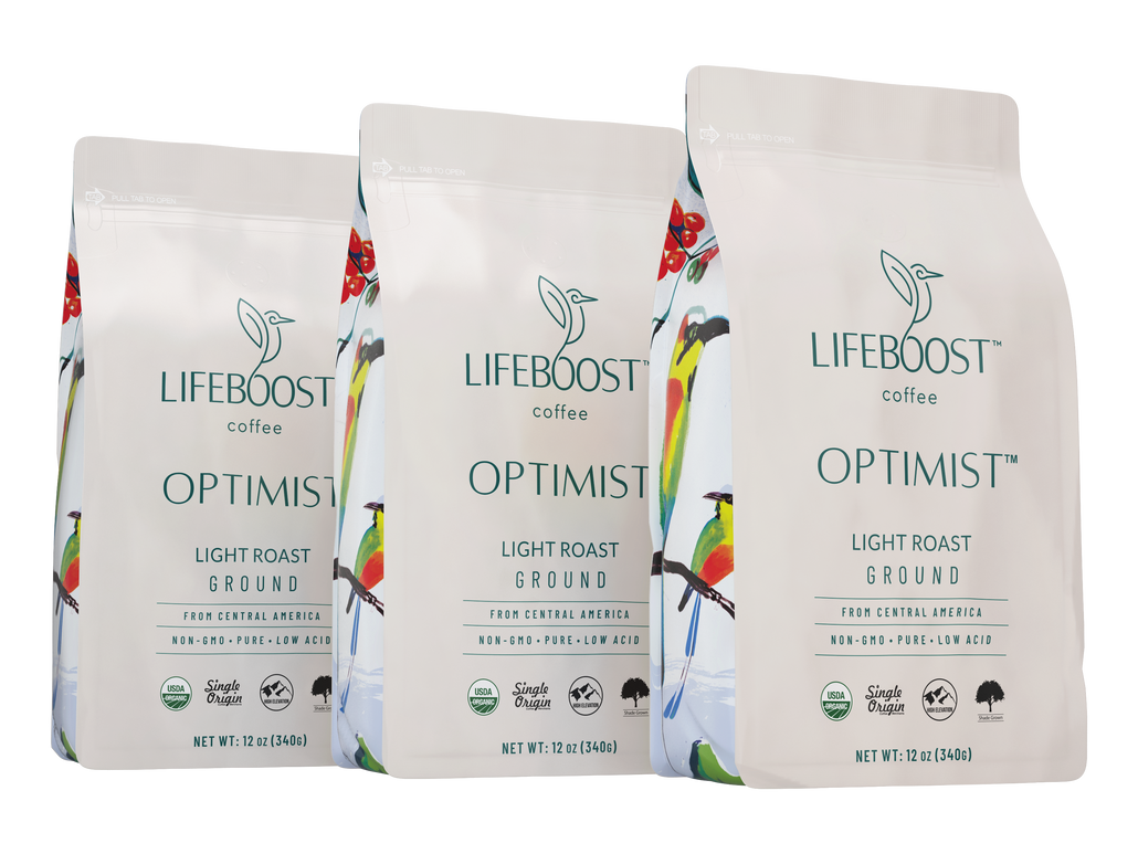 3x Light Roast Coffee 12 oz Bag - Bundle