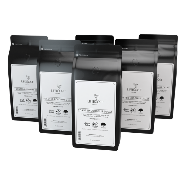 Smooth Swiss Water Toasted Coconut Decaf 