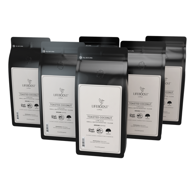 Toasted Coconut Naturally Flavored coffee