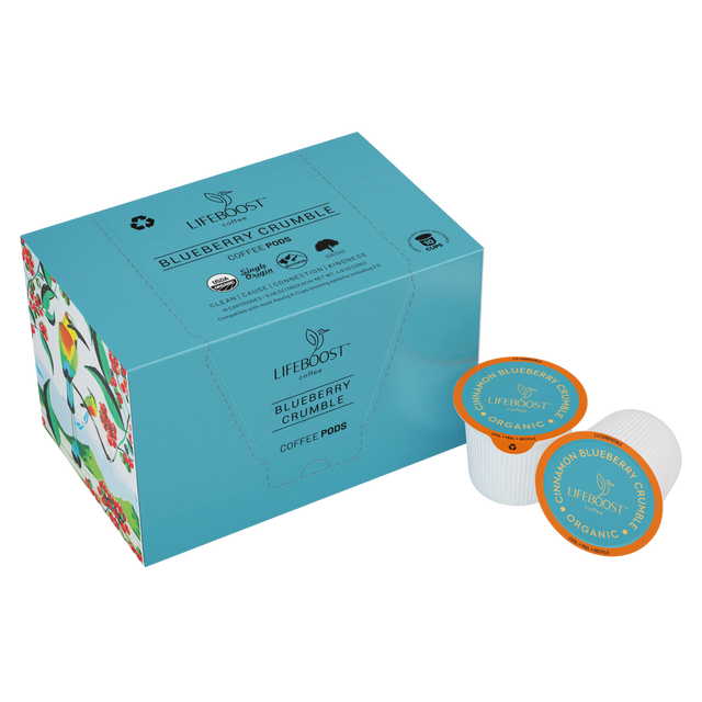 Flavored Coffee Pods - Lifeboost Coffee