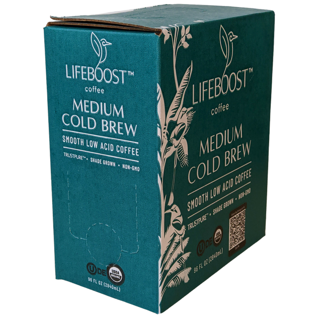 Cold Brew Coffee – Ready to Drink Medium Roast - Lifeboost Coffee
