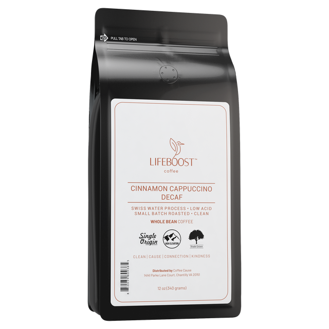 Smooth Swiss Water Cinnamon Cappuccino Decaf 