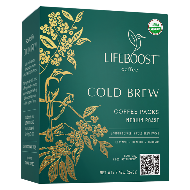 Cold Brew Packs - Lifeboost Coffee