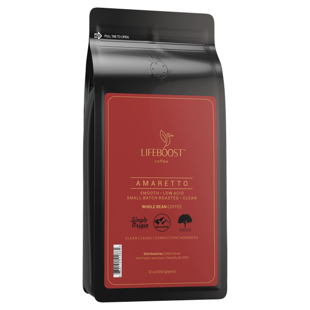 Amaretto Naturally Flavored coffee