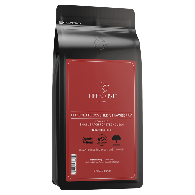 Chocolate Covered Strawberry - Lifeboost Coffee