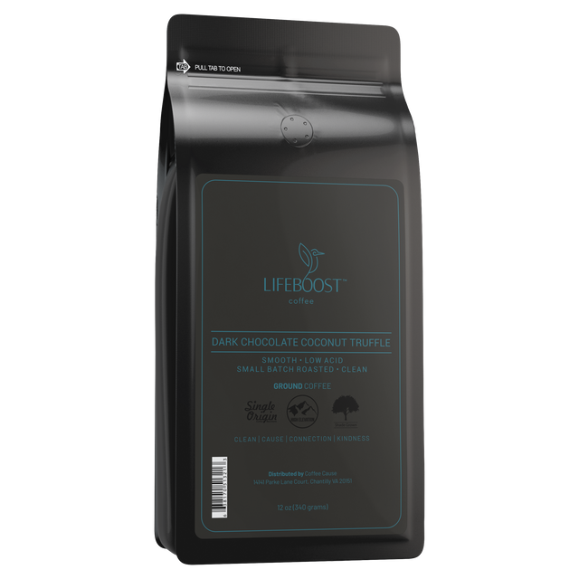 Dark Chocolate Coconut Truffle Naturally Flavored Coffee