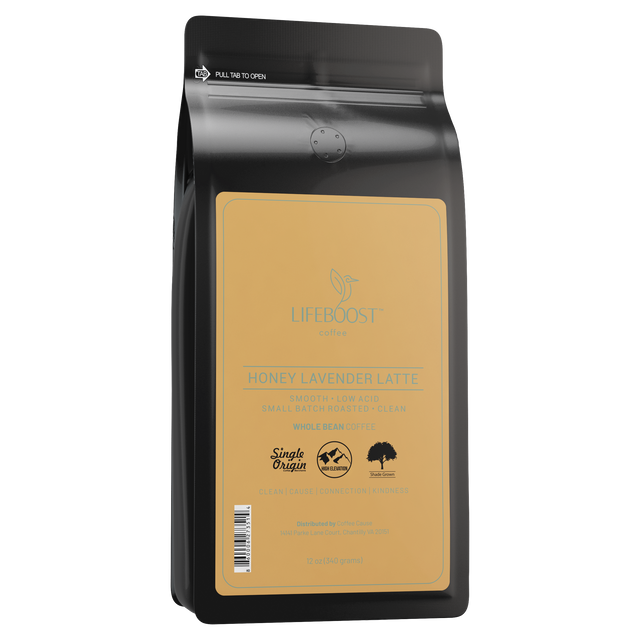 Honey Lavender Latte Naturally Flavored coffee