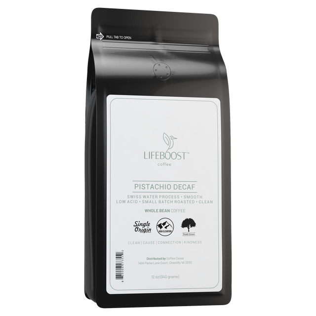 Smooth Swiss Water Pistachio Decaf