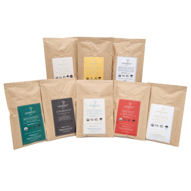 Regular Sample Pack - Lifeboost Coffee