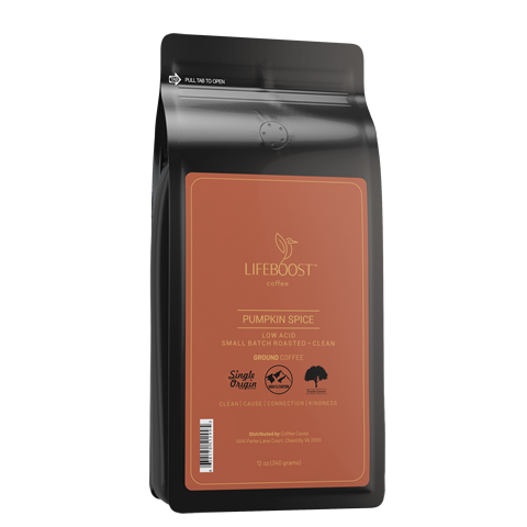 1x Single Origin Specialty, Pumpkin Spice - Lifeboost Coffee