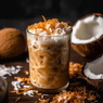 Smooth & Healthy Toasted Coconut Flavored Coffee