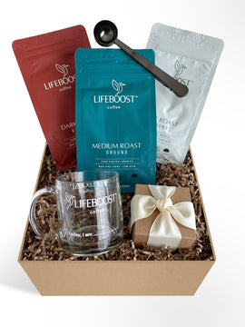 Giftbox - 3 Bags - Lifeboost Coffee